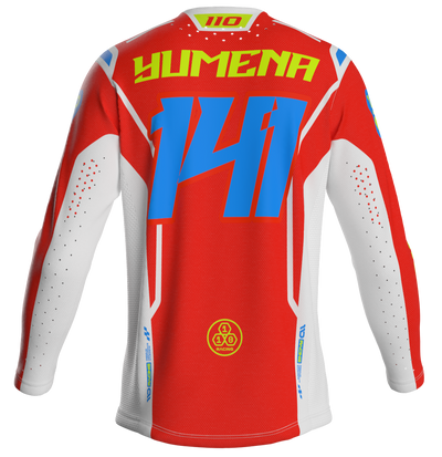 110 RACING // ELEVATED 25' SPRING 2.0 YOUTH JERSEY - SPRING RED
