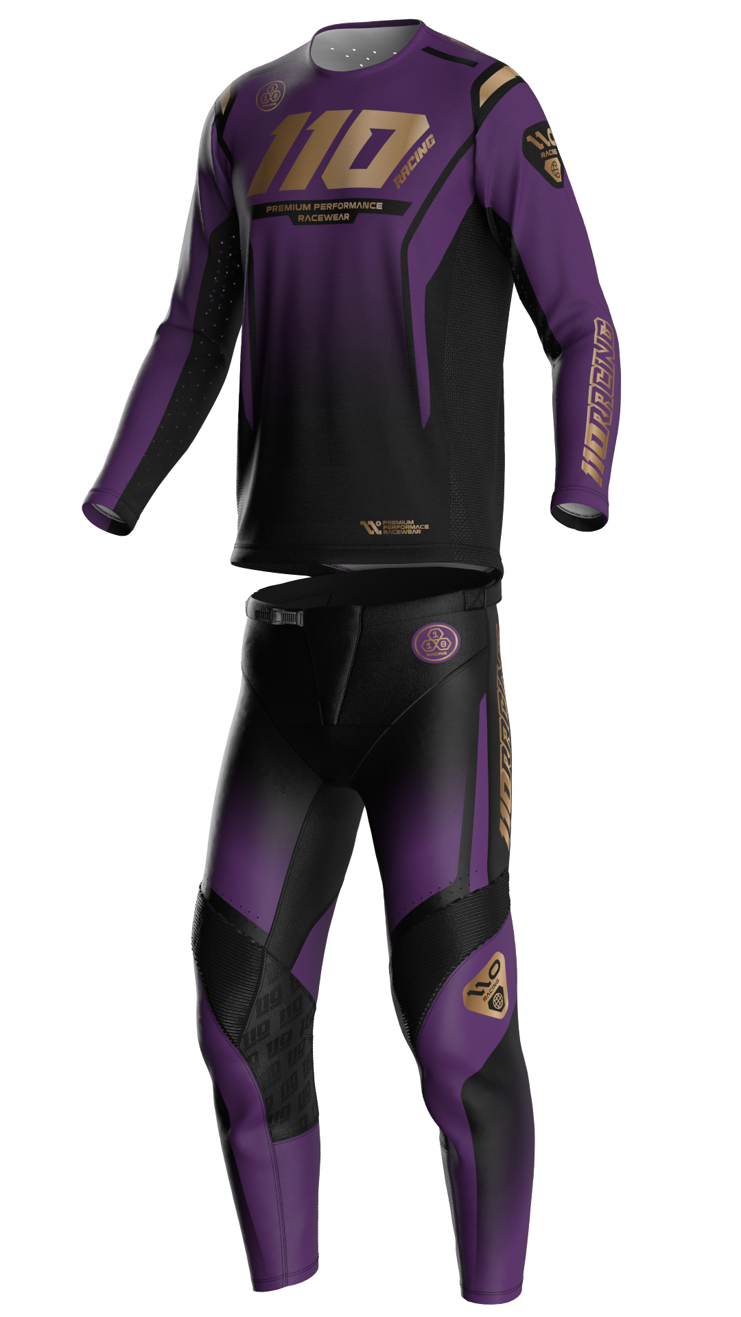 110 RACING // ELEVATED 25' SPRING 2.0 JERSEY - PLUM