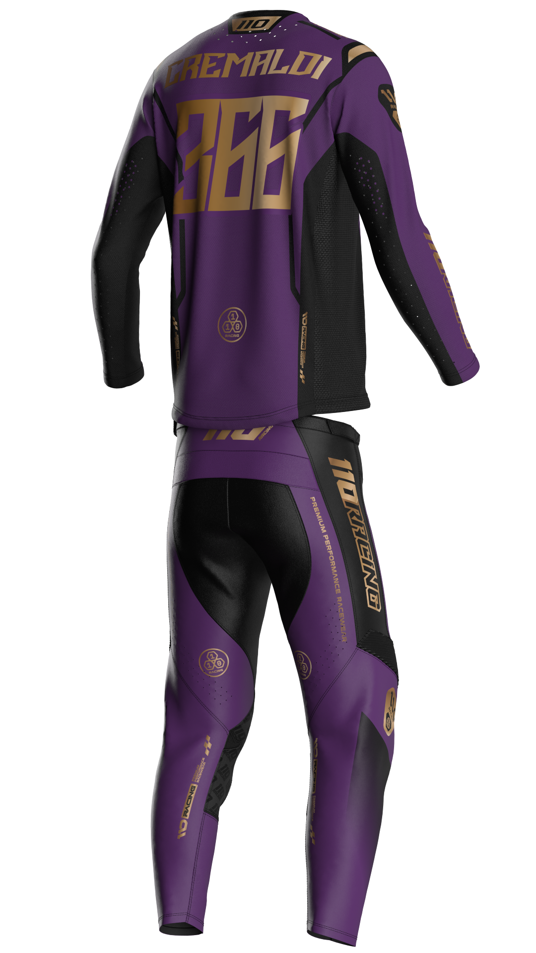110 RACING // ELEVATED 25' SPRING 2.0 JERSEY - PLUM
