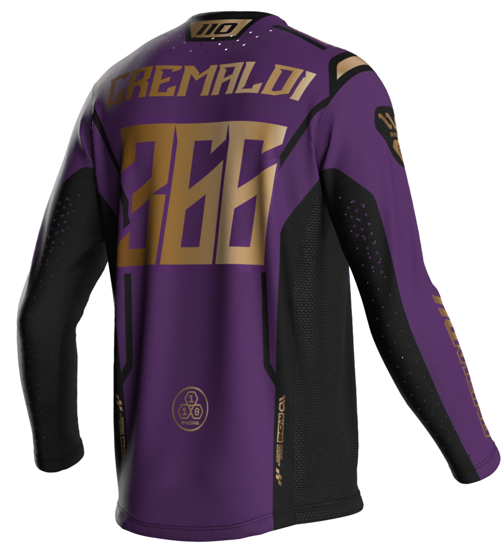 110 RACING // ELEVATED 25' SPRING 2.0 JERSEY - PLUM