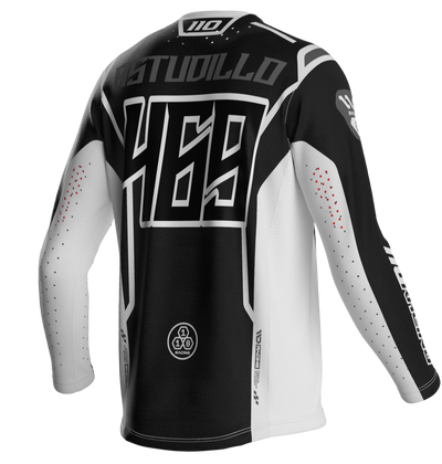 110 RACING // ELEVATED 25' SPRING 2.0 JERSEY - GRAPHITE
