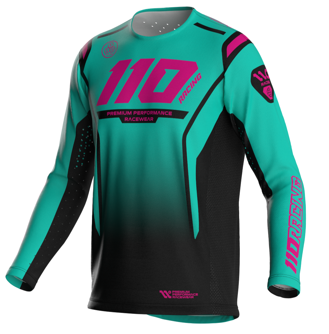 110 RACING // ELEVATED 25' SPRING 2.0 YOUTH JERSEY - DAYTONA