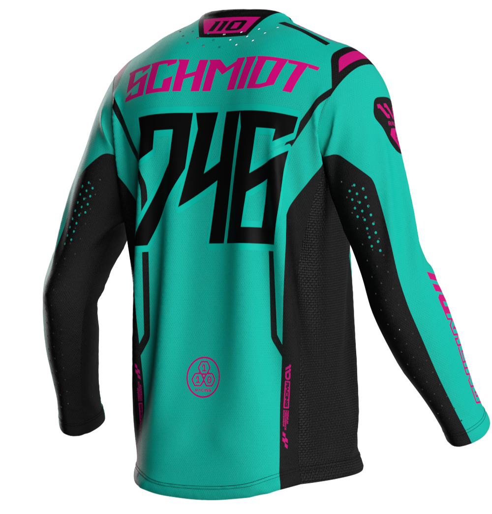 【ROMANTIC CROWN】25SU★ RACING MESH JERSEY PIPING SPORT JERSEY - ROMANTIC CROWN | 60% - Asian Fashion
