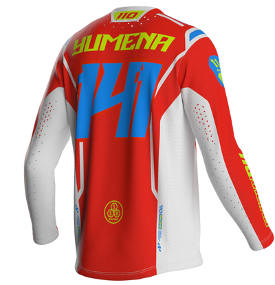 110 RACING // ELEVATED 25' SPRING 2.0 YOUTH JERSEY - SPRING RED