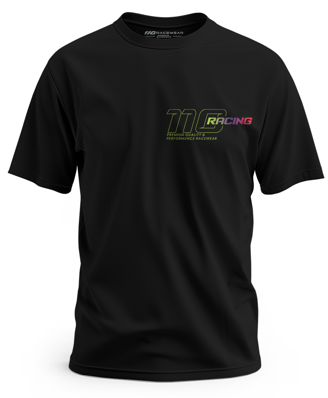 110 RACING // MODERN TEE ADULT - BLACK