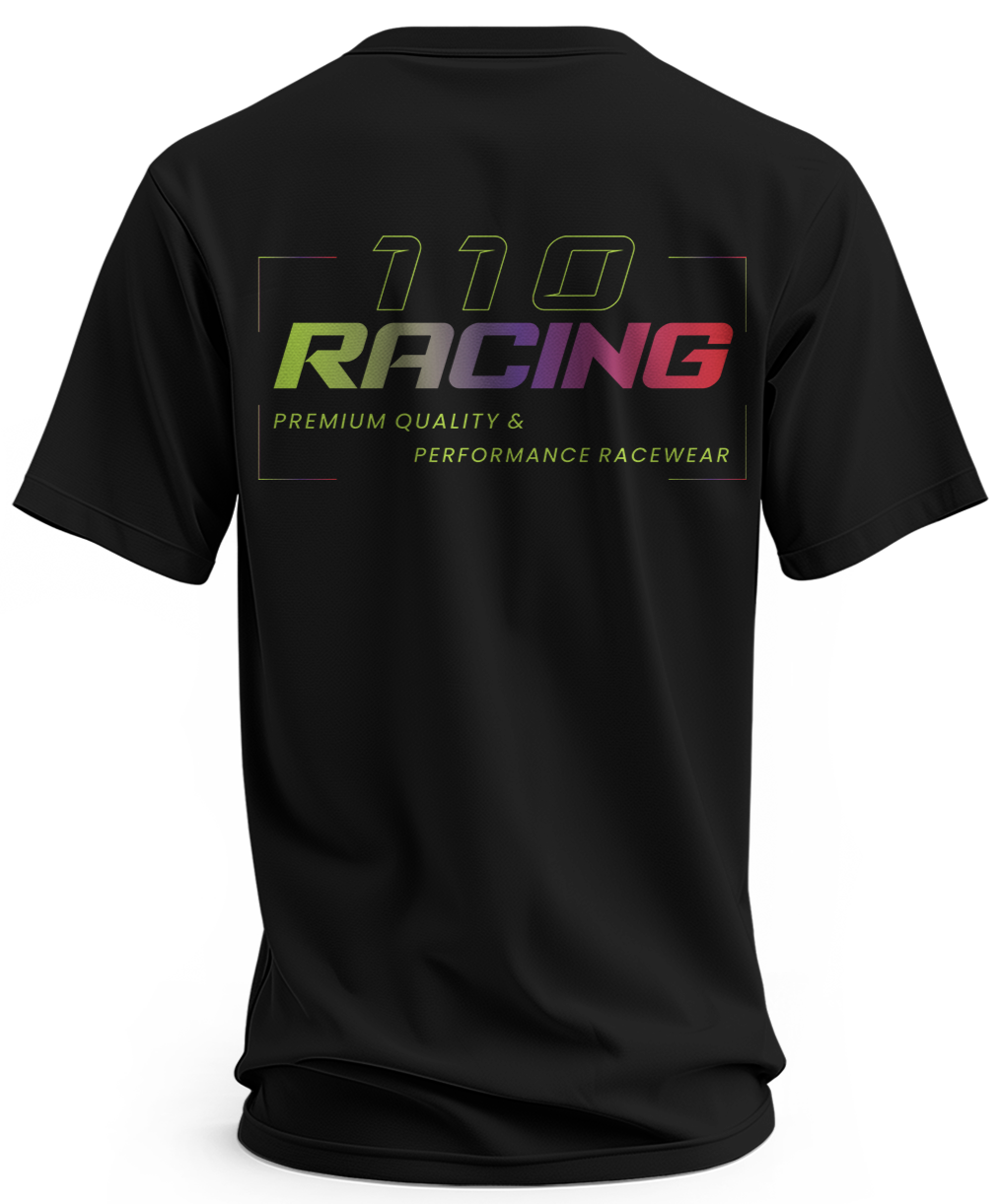 110 RACING // MODERN TEE ADULT - BLACK