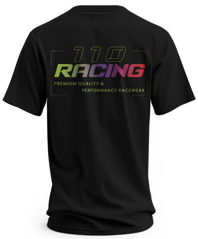 110 RACING // MODERN TEE ADULT - BLACK