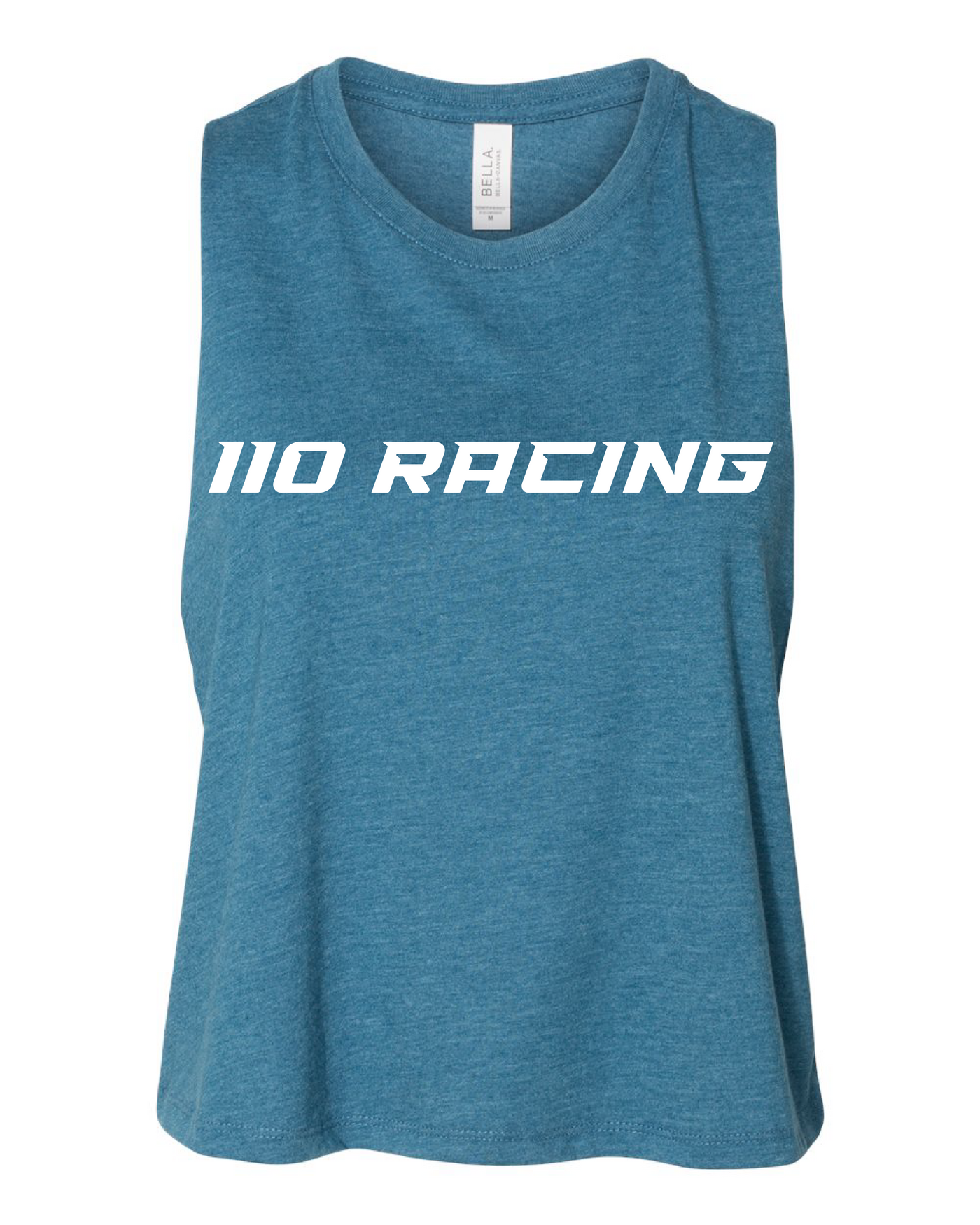 110 RACING // WOMENS CROP TANK