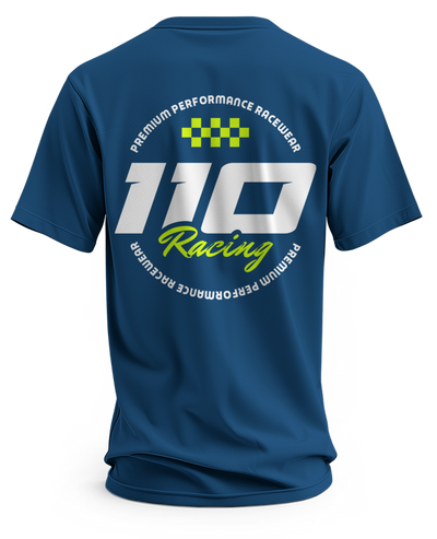 110 RACING // MDRN RACER TEE - TEAL