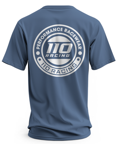 110 RACING // CLASSIC 24' TEE ADULT - INDIGO