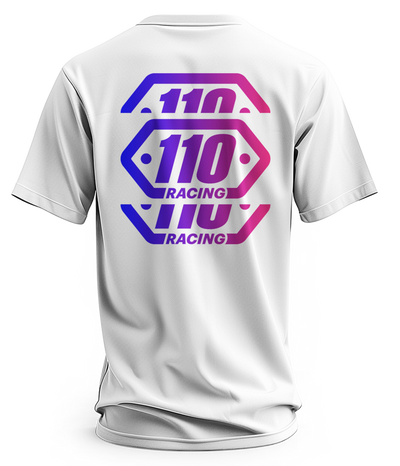 110 RACING // ELEVATE TEE ADULT - WHITE