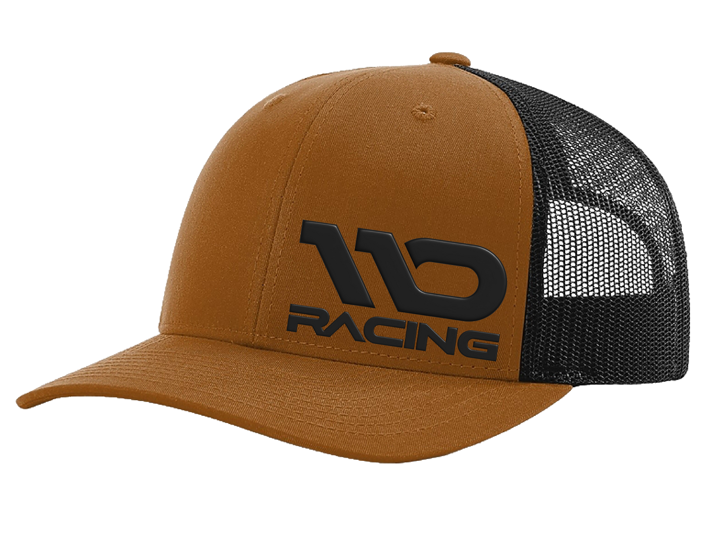 110 RACING // TRUCKER CARAMEL/BLACK HAT