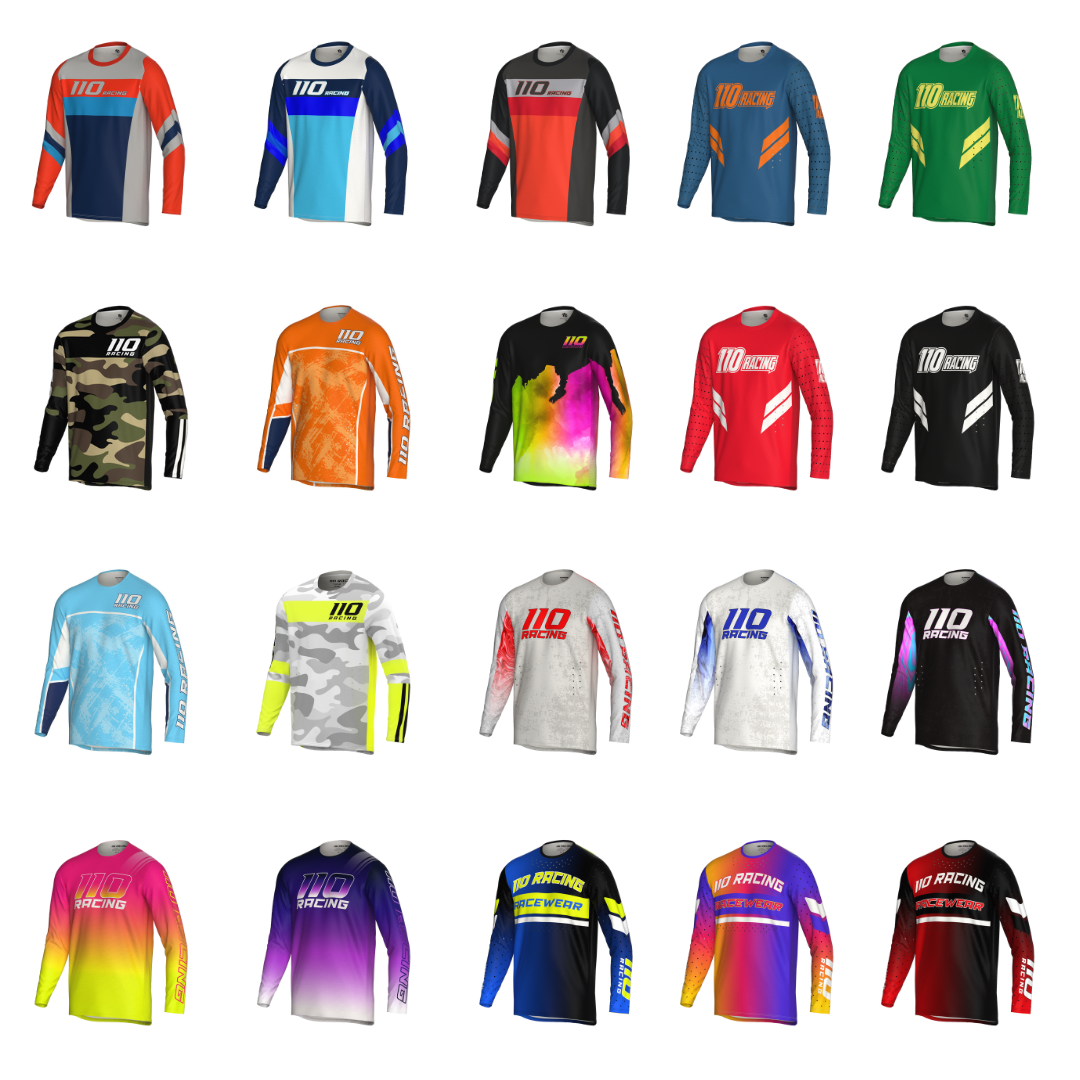 110 RACING // CUSTOM MADE ADULT JERSEY - SUBLIMATION