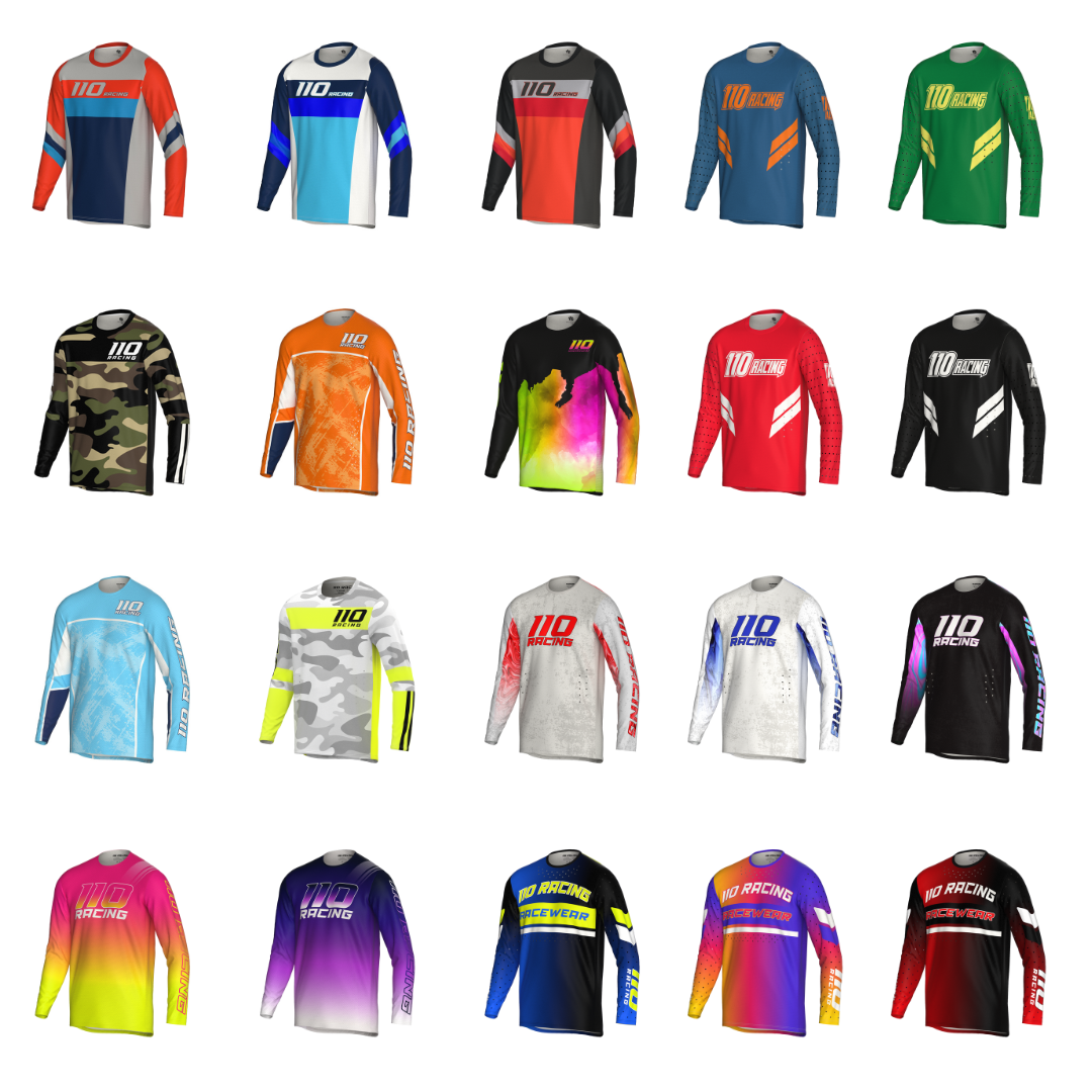 110 RACING // CUSTOM MADE TO ORDER ADULT JERSEY