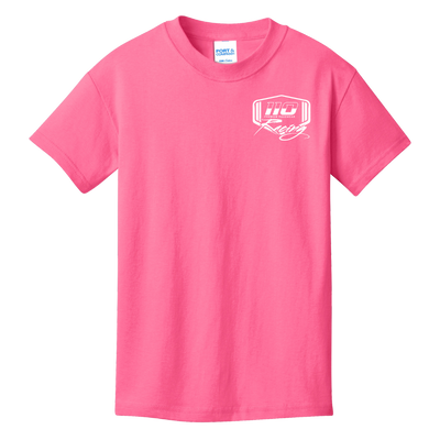 110 RACING // PINK SIGNATURE TEE YOUTH