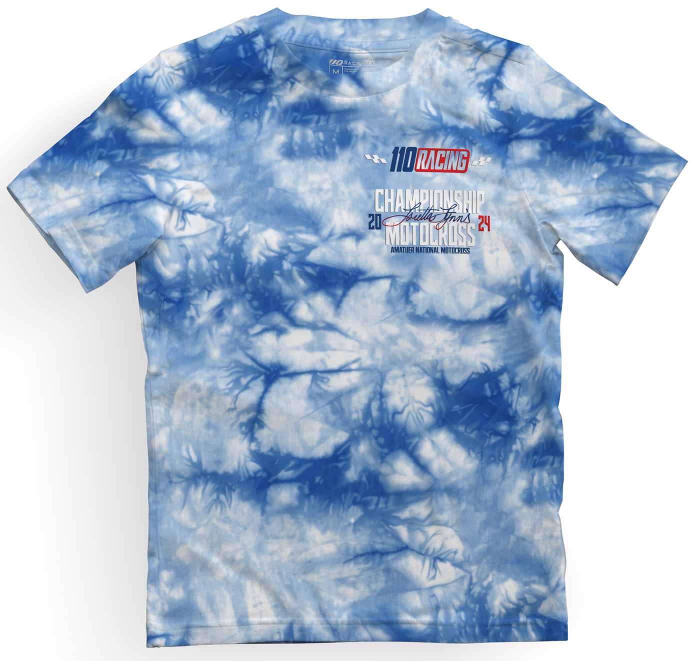 110 RACING // LL24 TIE-DYE TEE YOUTH