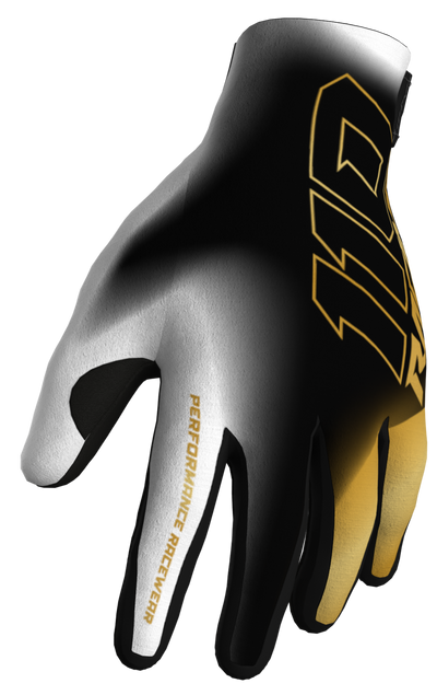 110 RACING // RS24.1 TECHART GLOVE - WHITE/GOLD