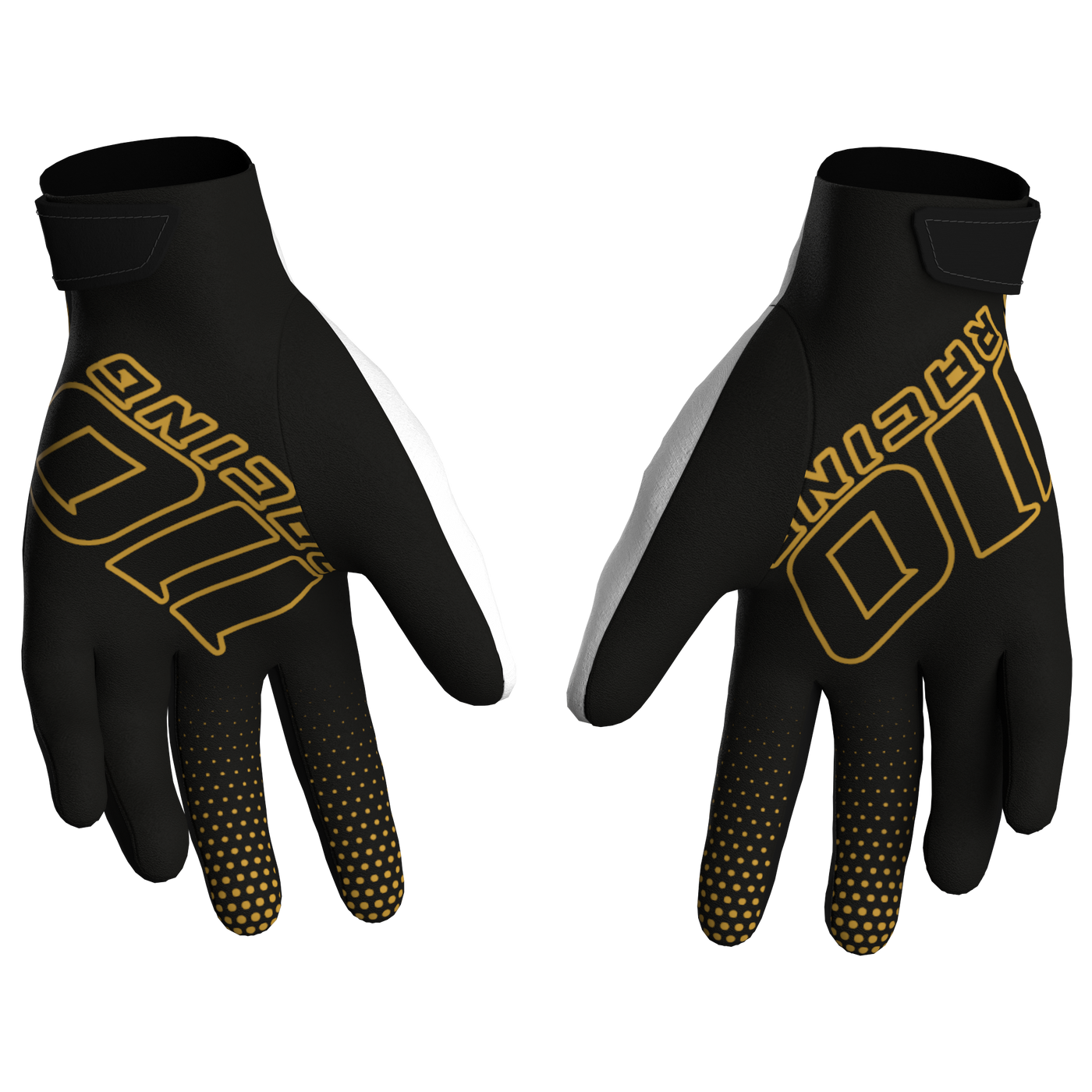 110 RACING // RS24.1 TECHART GLOVE - WHITE/GOLD