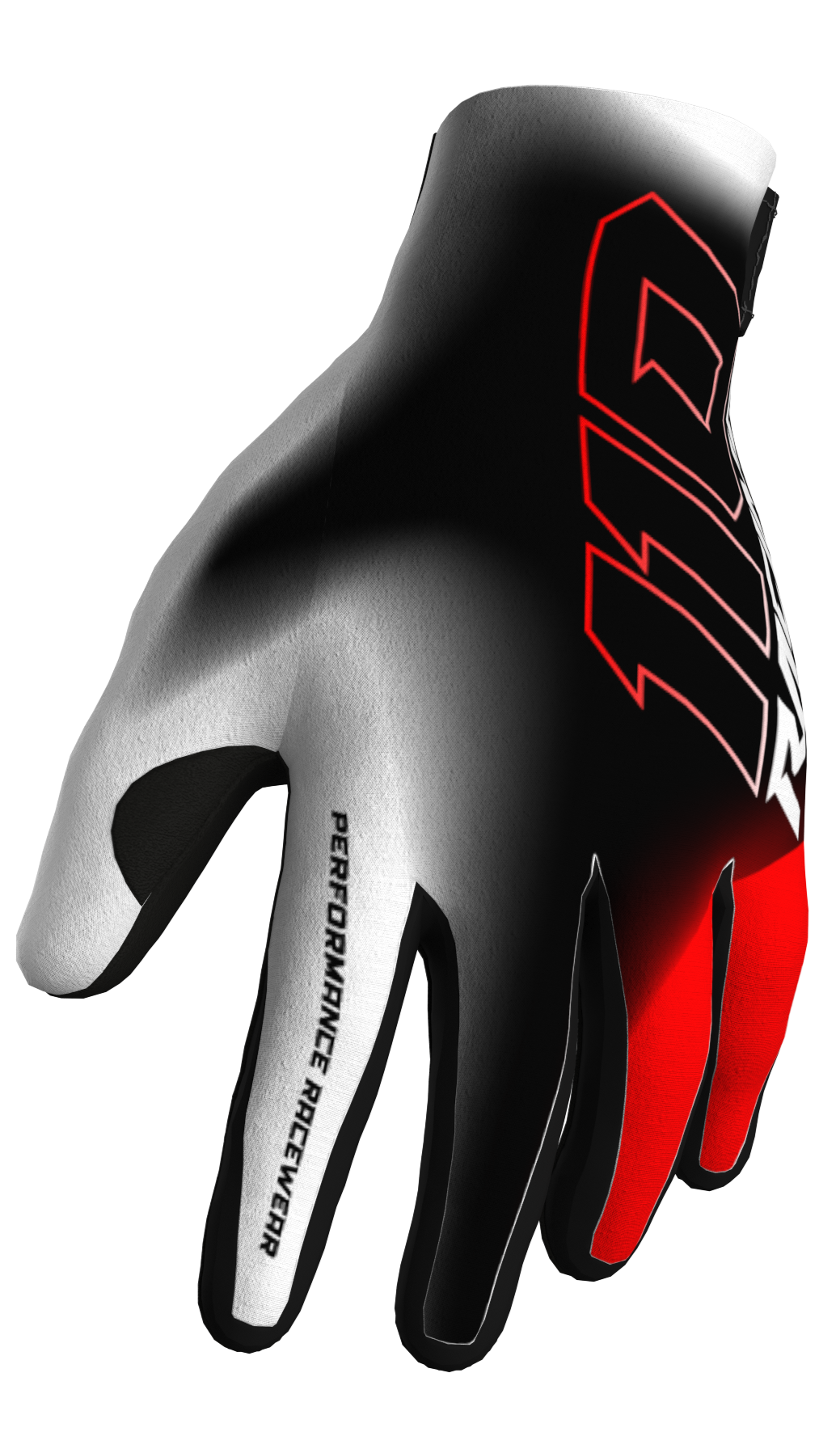 110 RACING // RS24.1 TECHART GLOVE - RED/BLACK