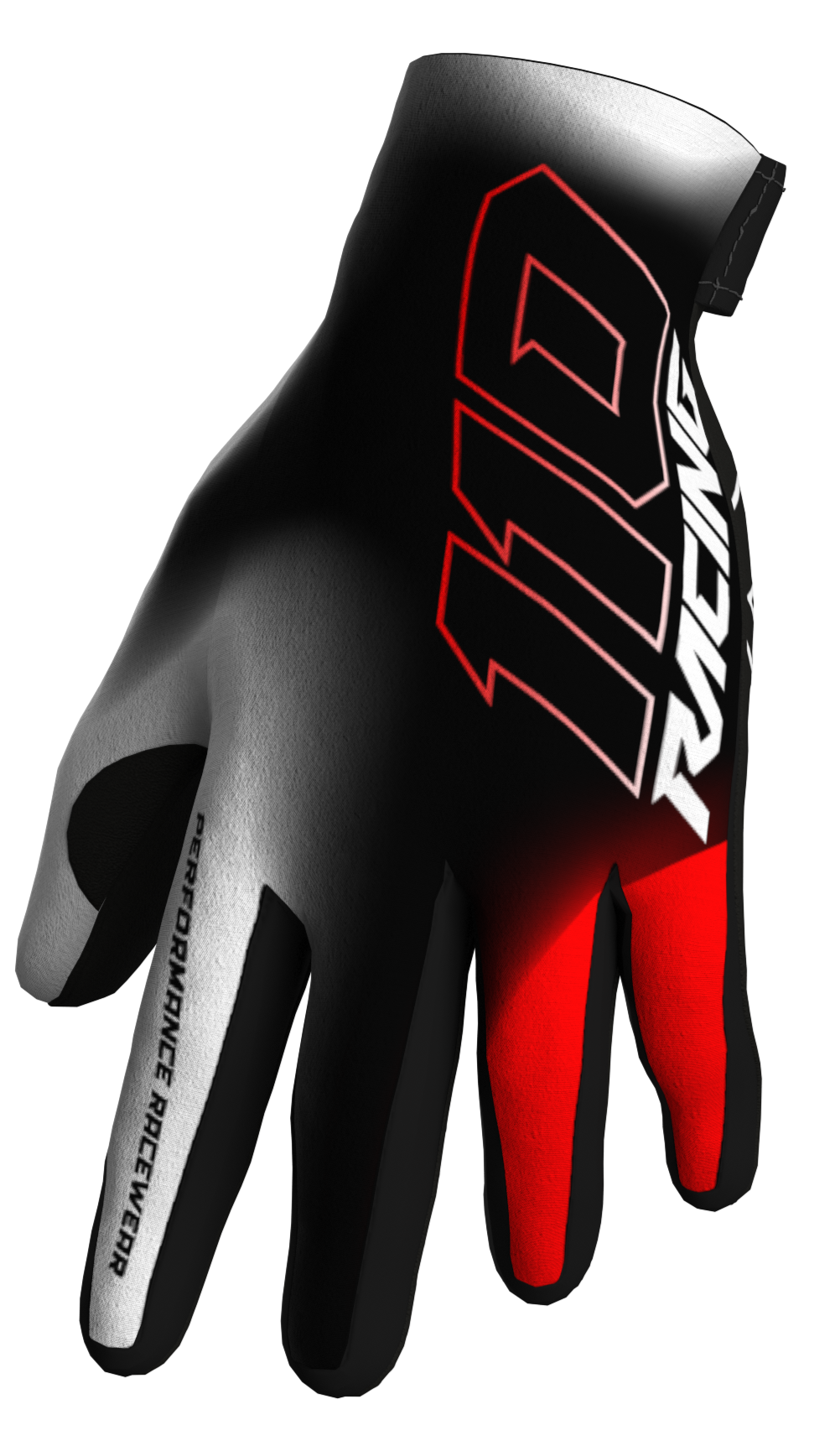 110 RACING // RS24.1 TECHART GLOVE - RED/BLACK
