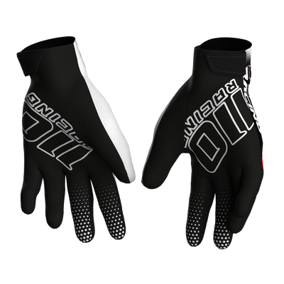 110 RACING // RS24.1 TECHART GLOVE - RED/BLACK
