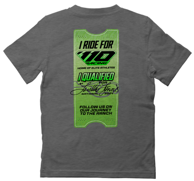 110 RACING // LL24 TICKET TEE YOUTH