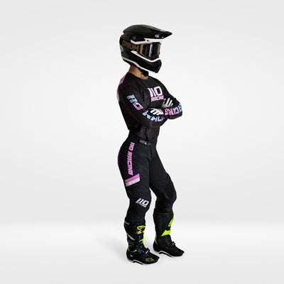 110 RACING // SE23 GRAPHITE PANT BLACK/PINK