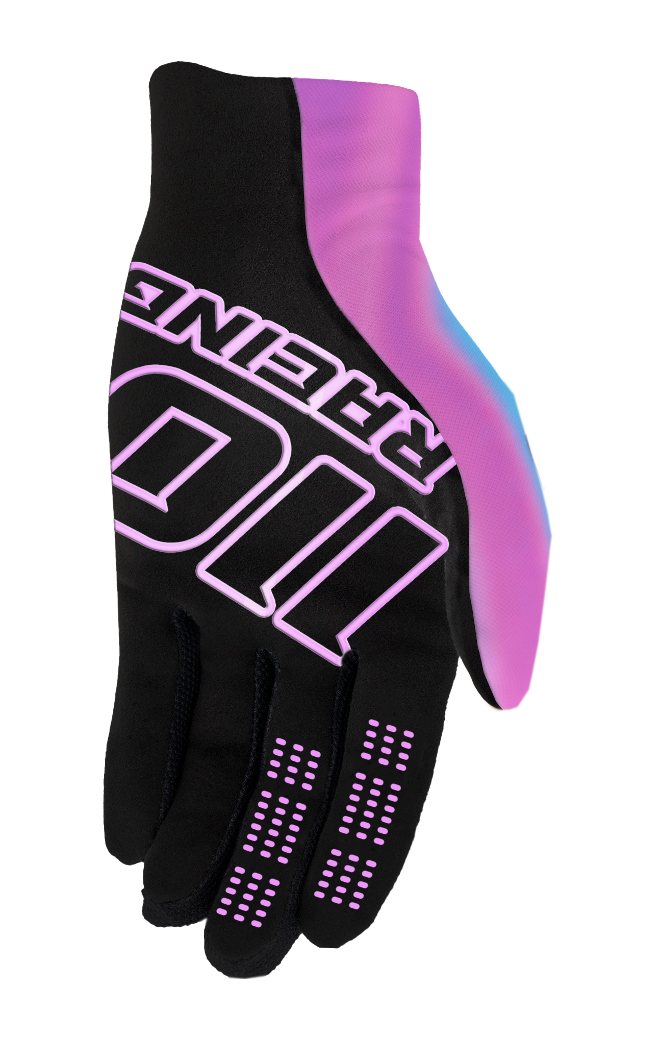 110 RACING // SE23 GRAPHITE YOUTH GLOVE - BLACK/PINK