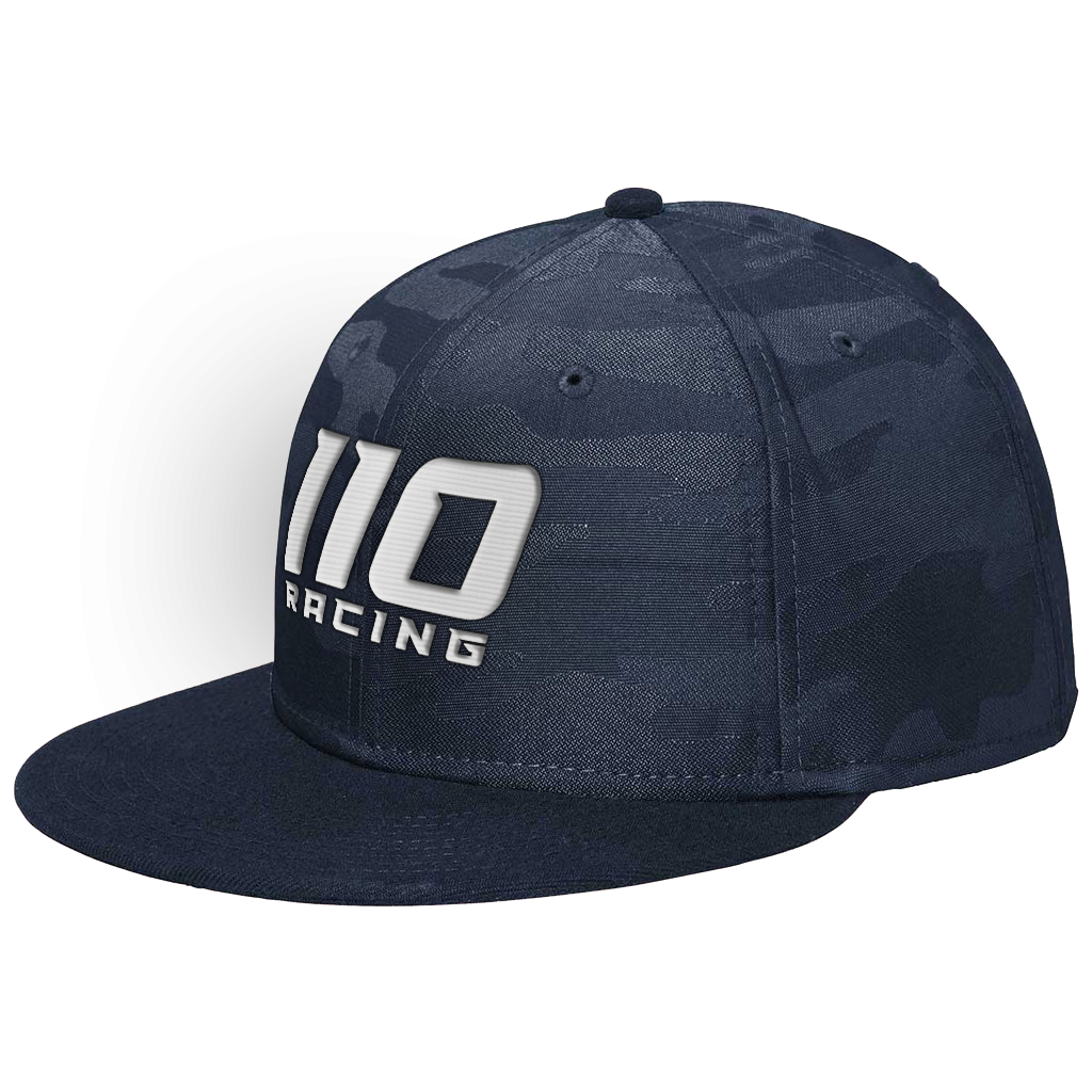 110 RACING // SNAPBACK CAMO HAT