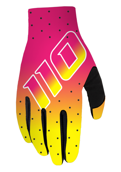 110 RACING // LE23 ICONIC YOUTH GLOVE - PINK