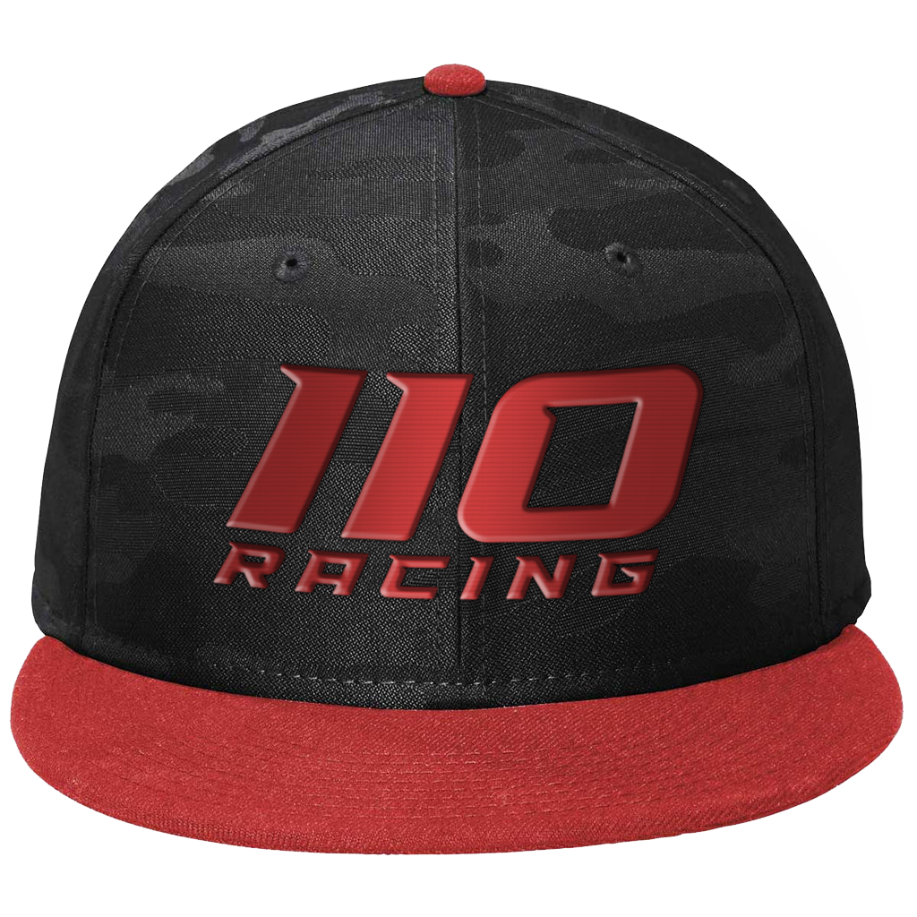 110 RACING // SNAPBACK CAMO HAT