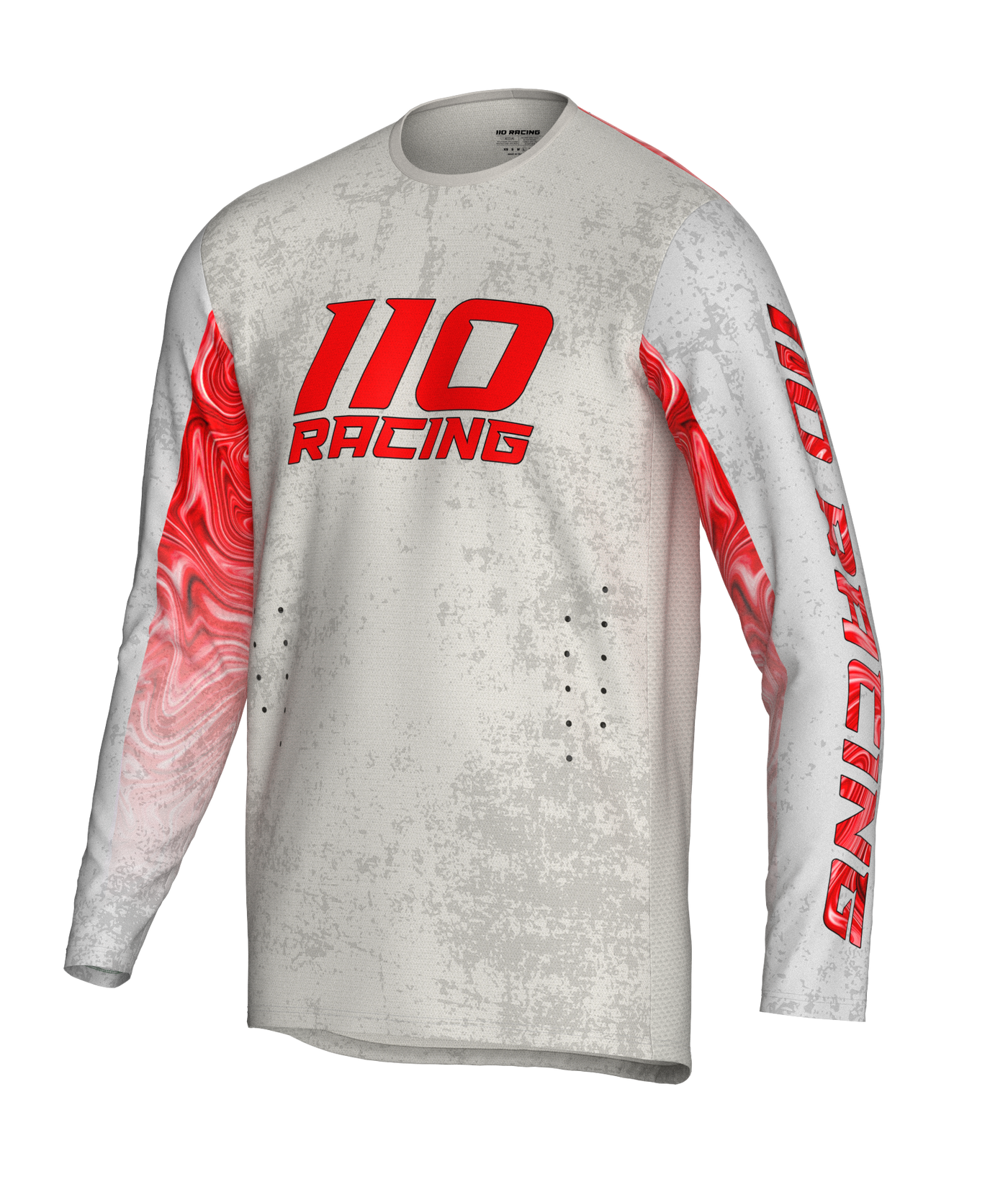 110 RACING // SE23 GRAPHITE GREY/RED YOUTH