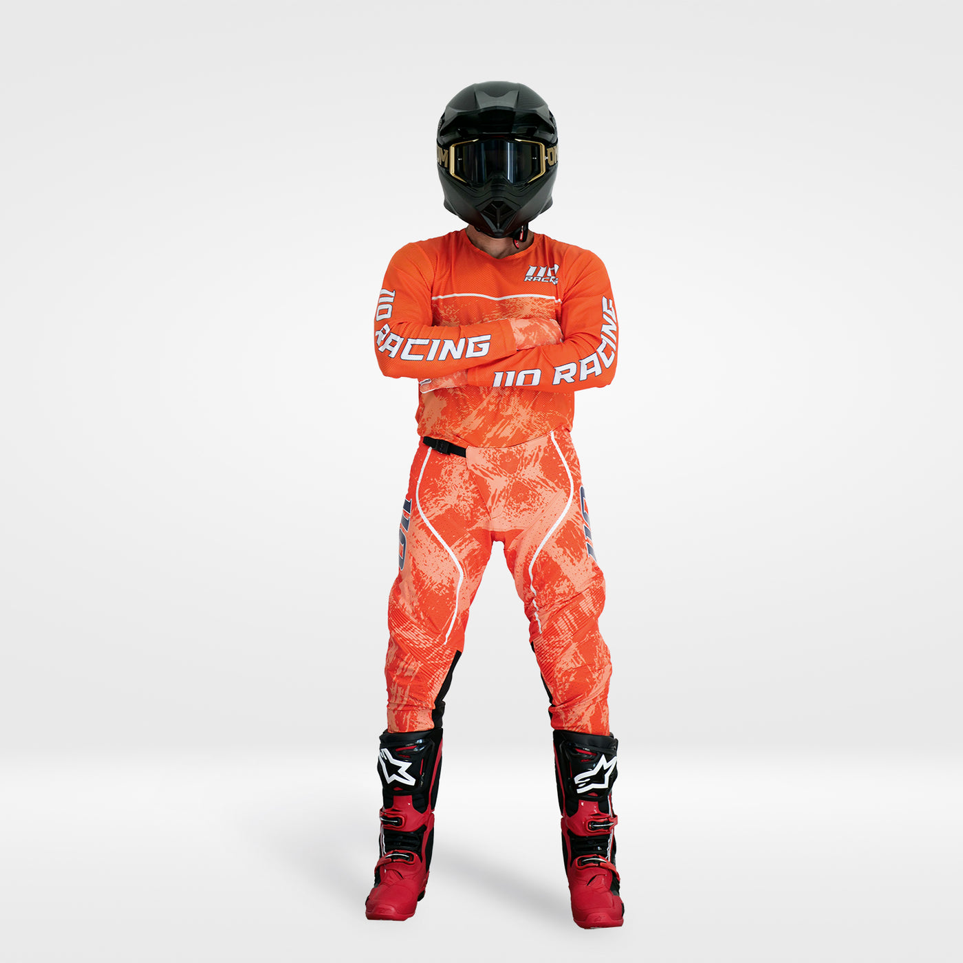 110 RACING // LE REIGN LITE 3.0 PANT ORANGE