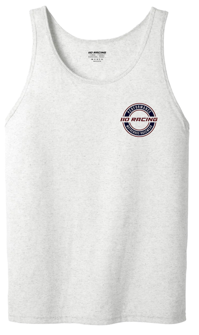 110 RACING // PERFORMANCE TANK ADULT - OATMEAL